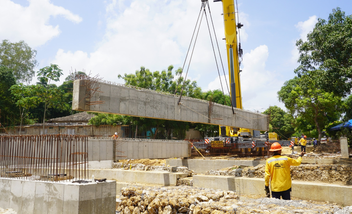 Planta general del puente
